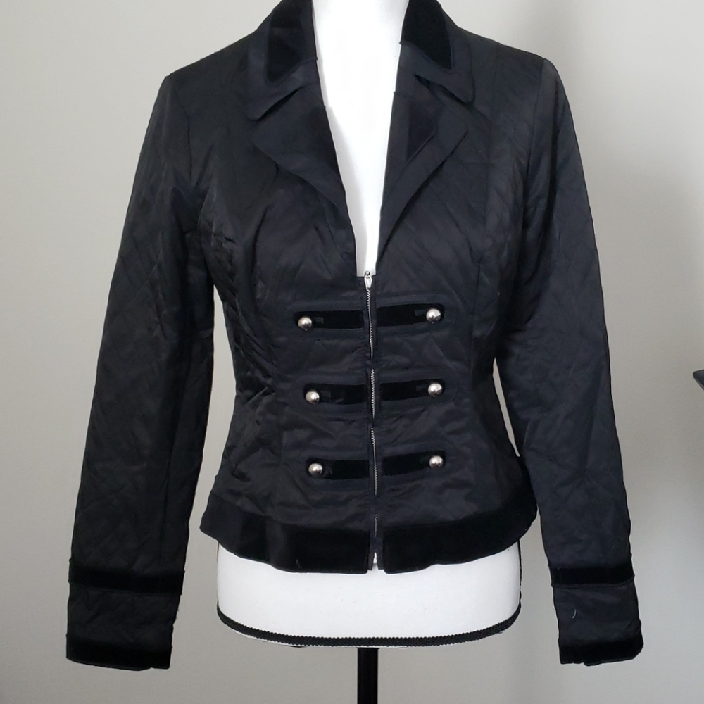 White House Black Market Military Style Jacket